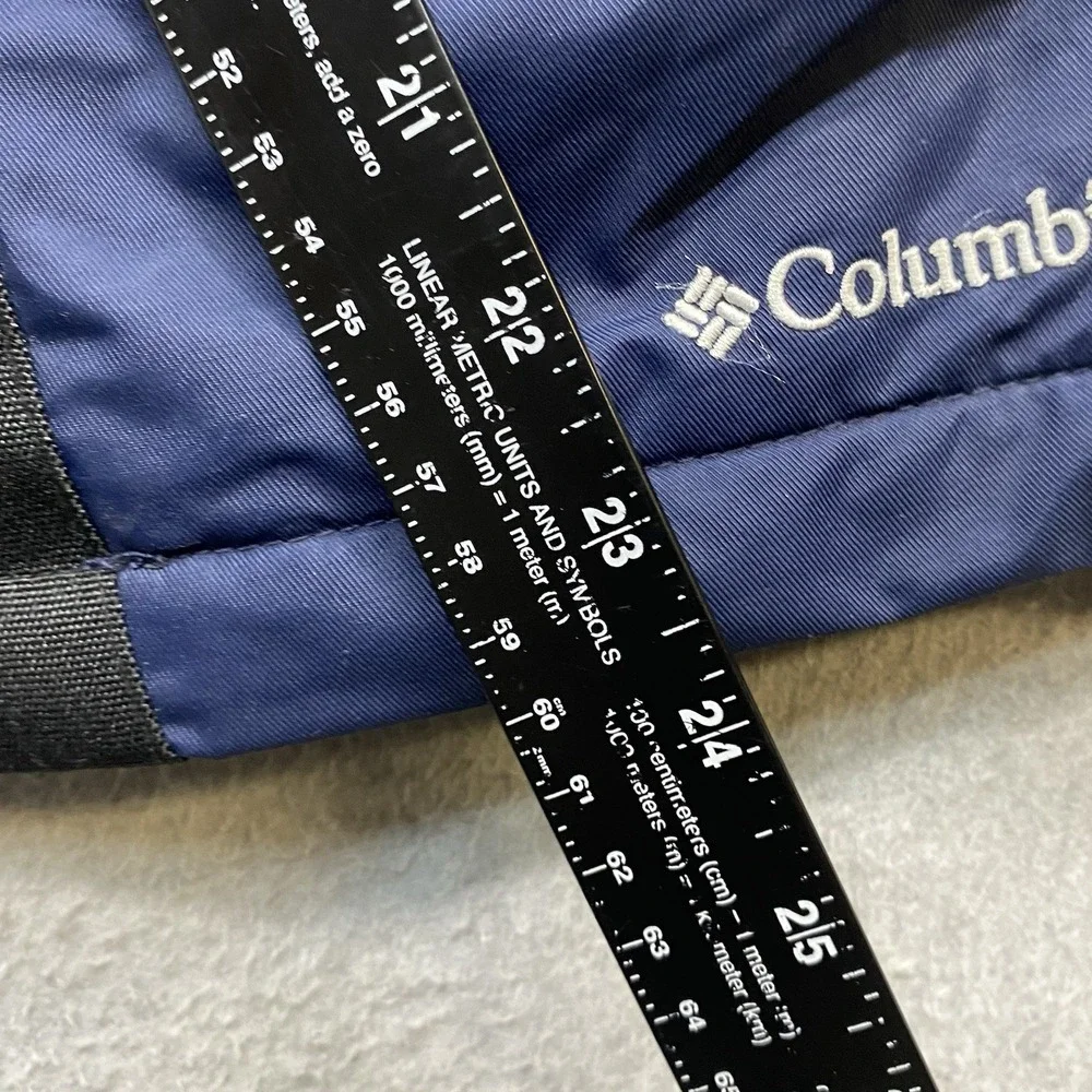 Columbia Bugaboo Insulated Snow Blue Pant Kid Sz 10/12 Snowboard Ski Omni-Shield